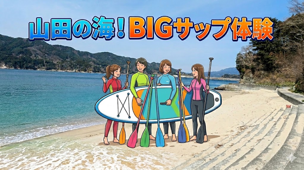 【2026年7月1日~】ビックサップ(BIG SUP)体験 ~9月30日まで