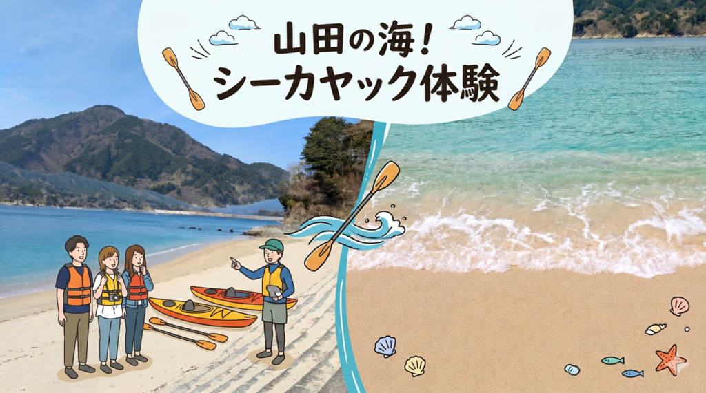 【2026年5月1日~】シーカヤック体験 ~10/31まで
