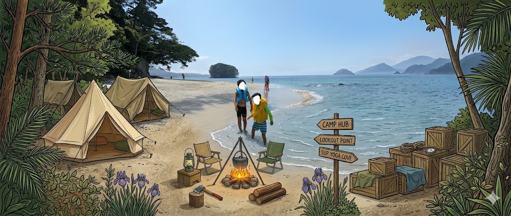 【2026年6月15日~】無人島(オランダ島)キャンプ ~10/31