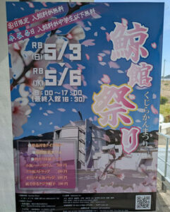 ▶鯨館祭り　（お祭り・文化）　2026/5/3（日）～5/6（水祝）