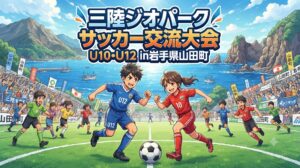 【8月1日（土）・２日（日）】三陸ジオパーク　サッカー交流大会in岩手県山田町